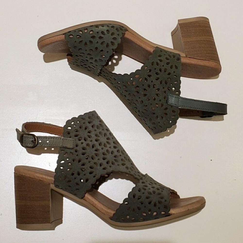 🆕 Eric Michael | Delliah Sandal | Green | 42